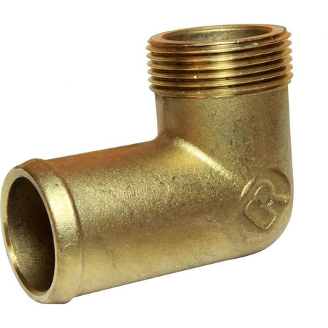 AG DZR 90 Degree Connector 1-1/4" BSP - 1-1/2" Hose - PROTEUS MARINE STORE