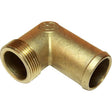 AG DZR 90 Degree Connector 1-1/4" BSP - 1-1/2" Hose - PROTEUS MARINE STORE