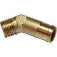 AG DZR 45 Degree Connector 1/2" BSP - 3/4" Hose - PROTEUS MARINE STORE