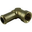 AG DZR 90 Degree Connector 1/2" BSP Female - 3/4" Hose - PROTEUS MARINE STORE