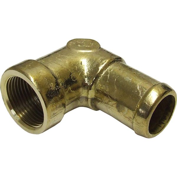 AG DZR 90 Degree Connector 3/4" BSP Female - 1" Hose - PROTEUS MARINE STORE