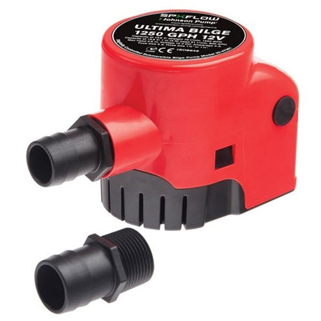 Johnson Ultima Bilge 1250GPH 12V Integrated Switch - PROTEUS MARINE STORE