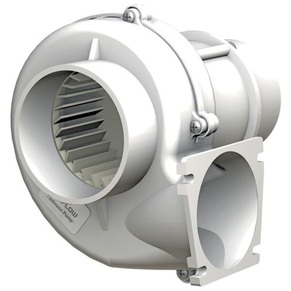 Johnson Air 3" 90Deg Bilge Blower 12V - PROTEUS MARINE STORE