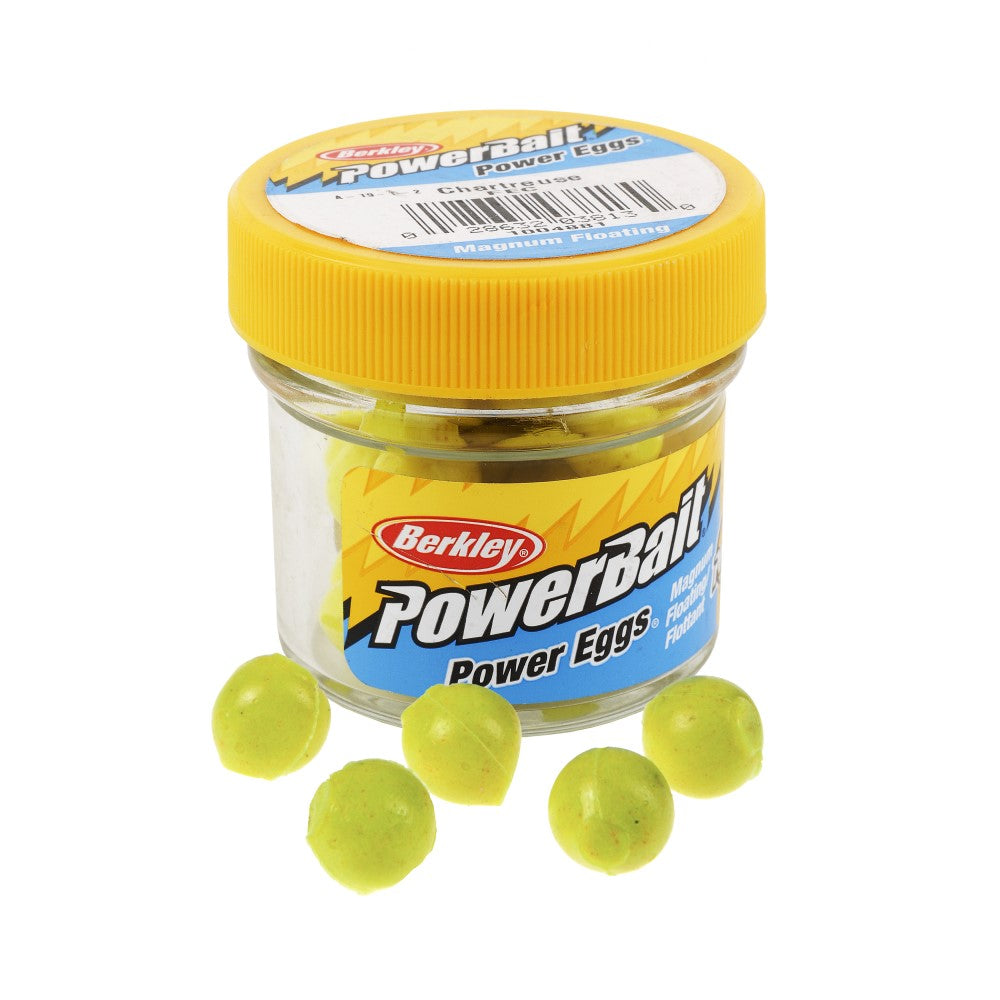 Berkley Powerbait Sparkle Magnum Eggs - Chartreuse - PROTEUS MARINE STORE