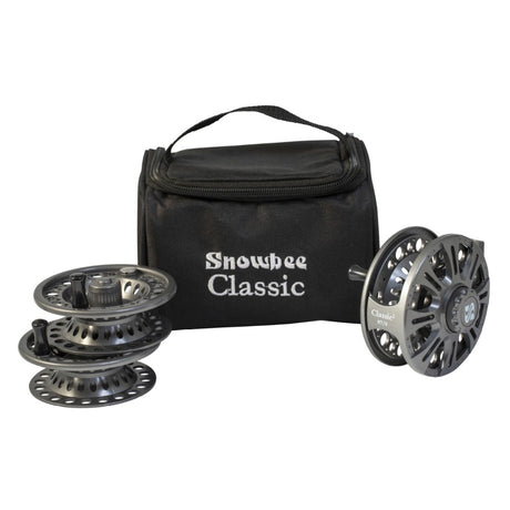 Snowbee Classic 2 Fly Reel Kit #7/8 Reel with Case & 2 Spools - PROTEUS MARINE STORE