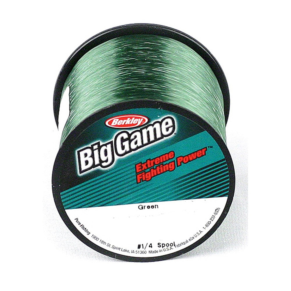Berkley Mono Big Game Green Line 50 lb 0.71mm 275yds - PROTEUS MARINE STORE