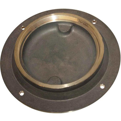AG Deck Plate Bronze 5" BSP - PROTEUS MARINE STORE