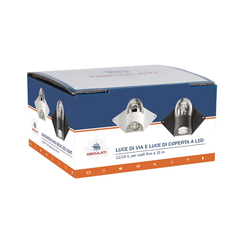Osculati 12/24V LED Navigation and Deck Light - White - PROTEUS MARINE STORE
