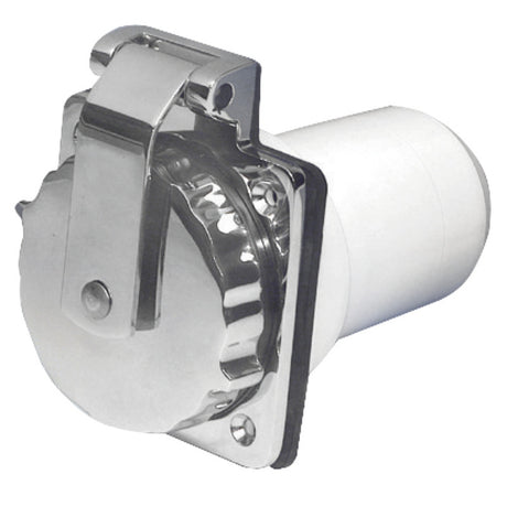 Osculati AISI 316 Stainless Steel 50A 220V Watertight Socket - PROTEUS MARINE STORE