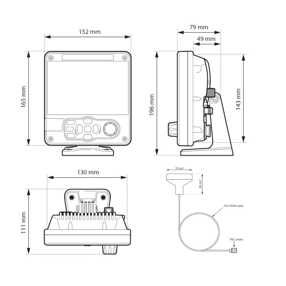 Digital Deep Sea CLA2000 Class A Ais Transponder - PROTEUS MARINE STORE