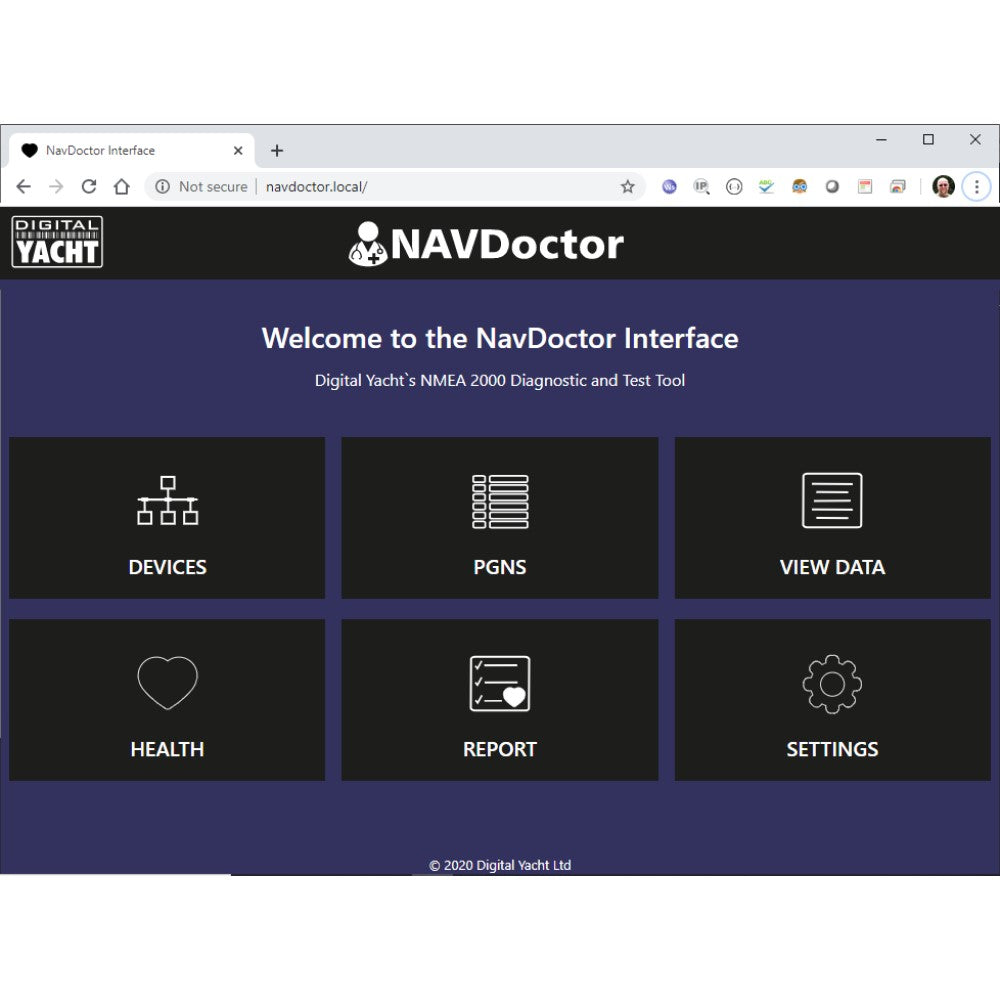 Digital Yacht Navdoctor NMEA200 Diagnostics Tool - PROTEUS MARINE STORE