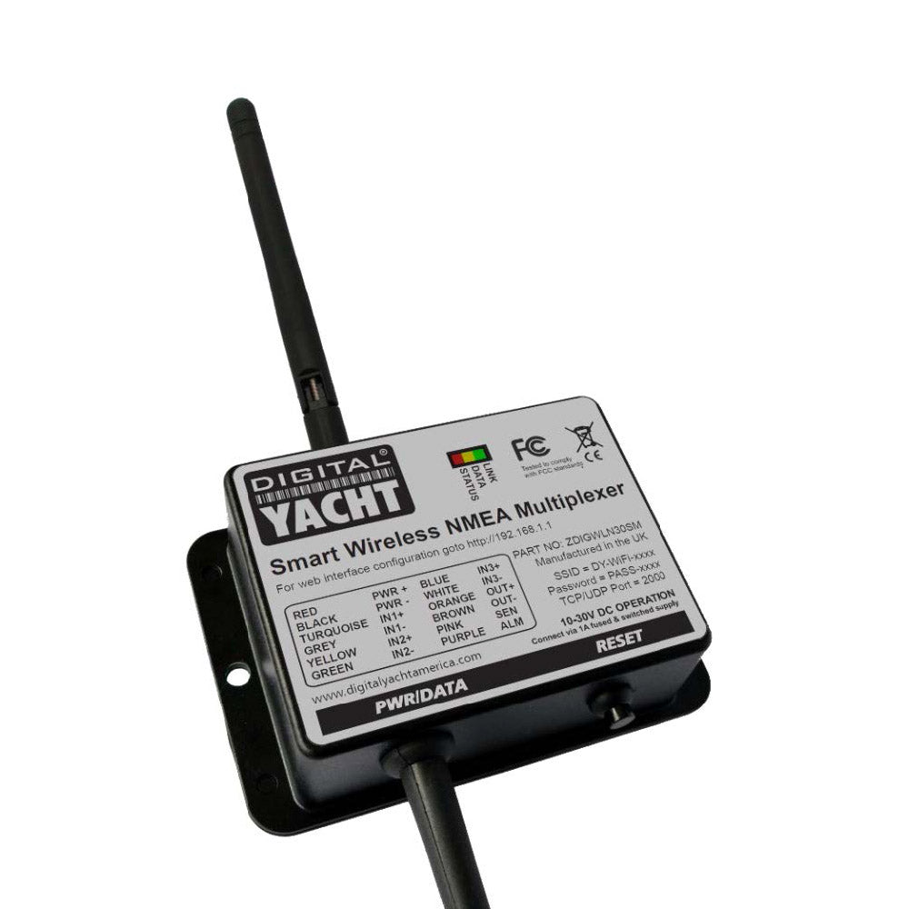 Digital Yacht WLN30 Smart NMEA-WiFi Gateway Multi Input - PROTEUS MARINE STORE