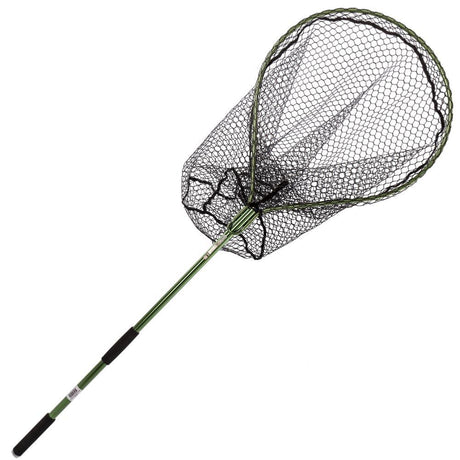 Snowbee Folding Salmon / Pike landing Net With Rubber Mesh - PROTEUS MARINE STORE