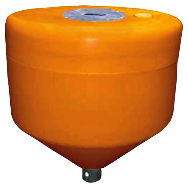 Norfloat Rigid Mooring Buoy MB120 (60cm Dia / Signal Orange) - PROTEUS MARINE STORE