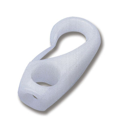 Trem Shock Cord Hook Nylon White Knot Fitting 6mm (Each) - PROTEUS MARINE STORE