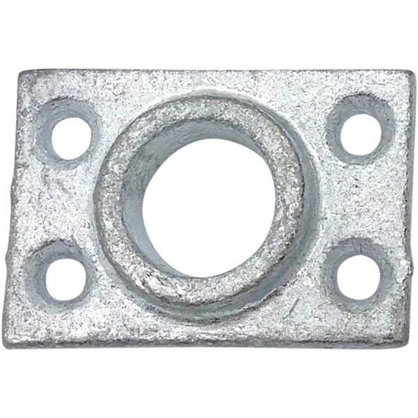 AG Galvanised Plate for Rowlock 7/16" (11mm) - PROTEUS MARINE STORE