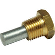 AG Zinc Pencil Engine Anode (Martec / 8mm x 14mm) - PROTEUS MARINE STORE