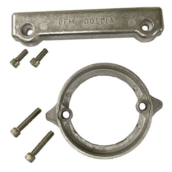 Aluminium Anode Volvo 280 Duo Prop Kit - PROTEUS MARINE STORE
