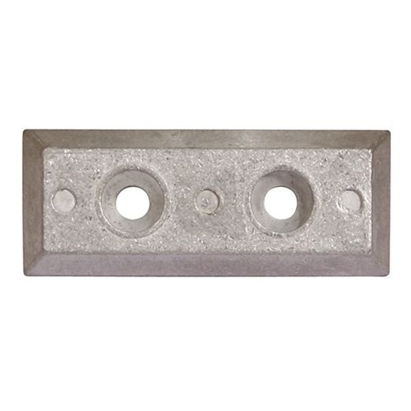 Aluminium Anode Bosler Strainer 95 x 38 x 13mm - PROTEUS MARINE STORE