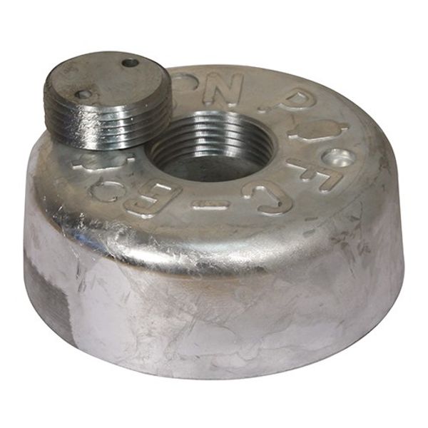 AG Zinc Transom Disc Anode 130mm OD - PROTEUS MARINE STORE