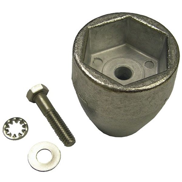 Aluminium Anode Prop Nut Mercruiser Bravo 3 - PROTEUS MARINE STORE