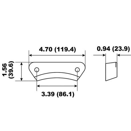 Aluminium Anode Transom Shield Volvo DPH/DPR - PROTEUS MARINE STORE