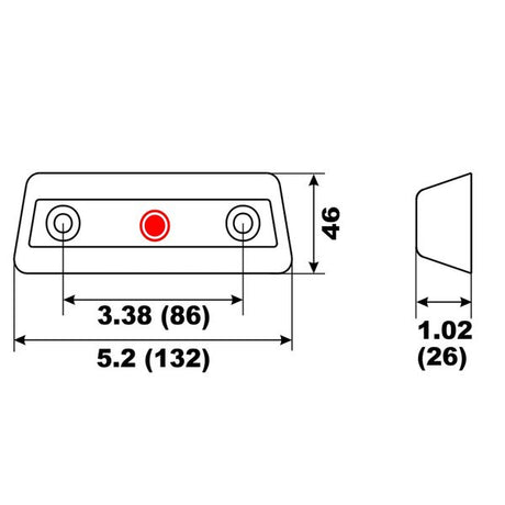 Aluminium Bar Anode Volvo Duo Prop - PROTEUS MARINE STORE