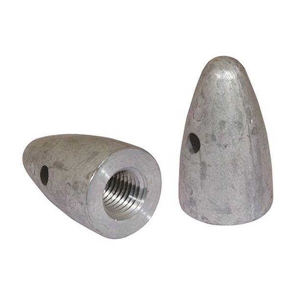 AG Zinc Shaft Nut Anode Volvo 40 - PROTEUS MARINE STORE