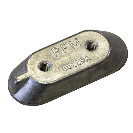 Aluminium Anode Yamaha Side Mount 4/6/8/9/15hp - PROTEUS MARINE STORE