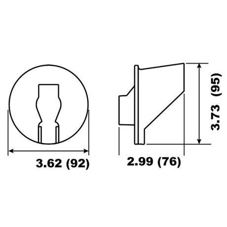 Aluminium Anode Yamaha Trim Tab 115-200hp - PROTEUS MARINE STORE