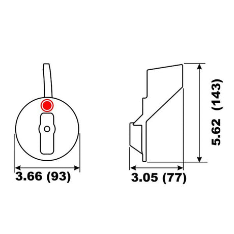 Aluminium Anode Yamaha Trim Tab 40-90hp - PROTEUS MARINE STORE