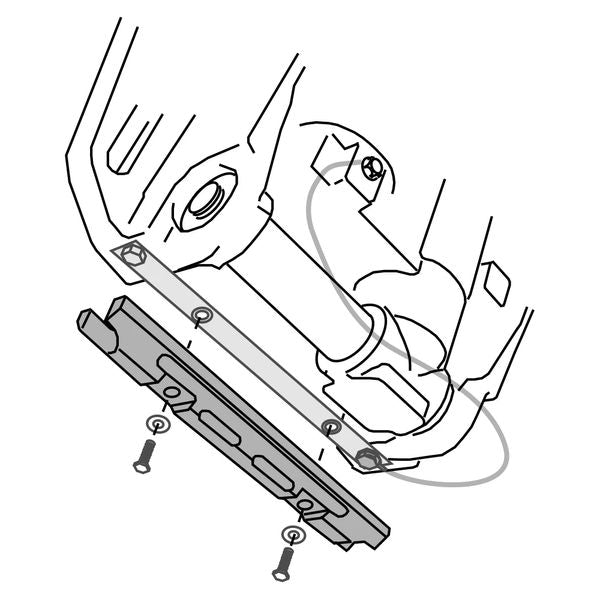 Aluminium Anode Yamaha Transom 40-100hp - PROTEUS MARINE STORE