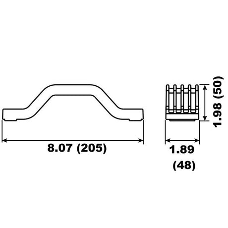 Aluminium Anode Yamaha Transom 115-350hp - PROTEUS MARINE STORE