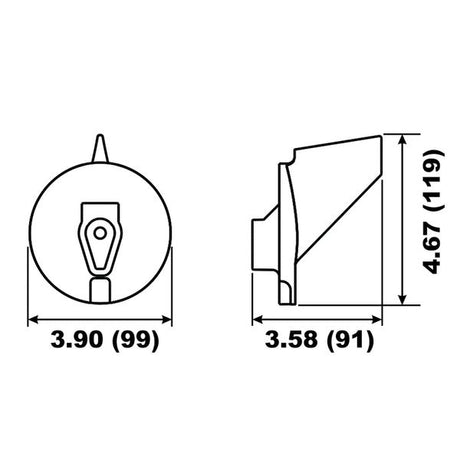 Aluminium Anode Yamaha Trim Tab 200-300hp - PROTEUS MARINE STORE