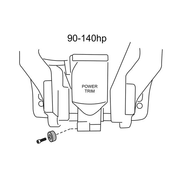 Aluminium Anode Suzuki Outboard Round Pack 4 - PROTEUS MARINE STORE