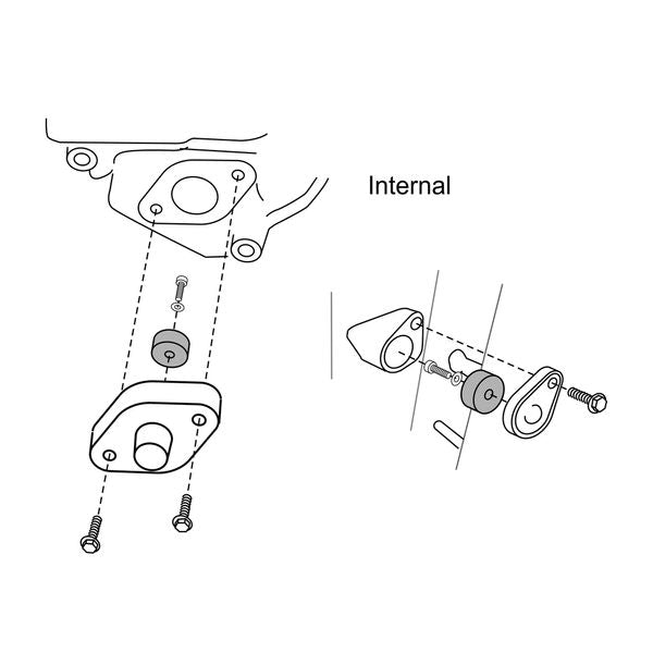 Aluminium Anode Suzuki Outboard Round Pack 4 - PROTEUS MARINE STORE