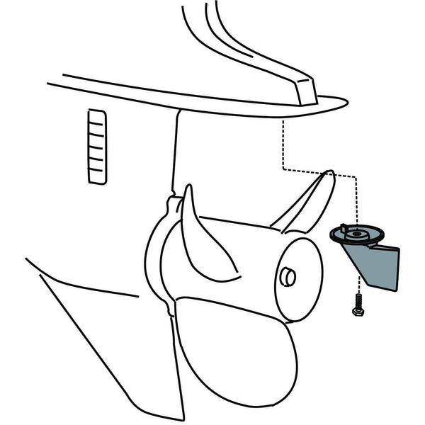 Aluminium Anode Suzuki Outboard Trim Tab 40-85HP - PROTEUS MARINE STORE