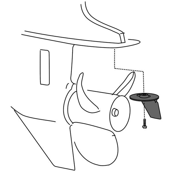 Aluminium Anode Suzuki Outboard Trim Tab 20-35HP - PROTEUS MARINE STORE