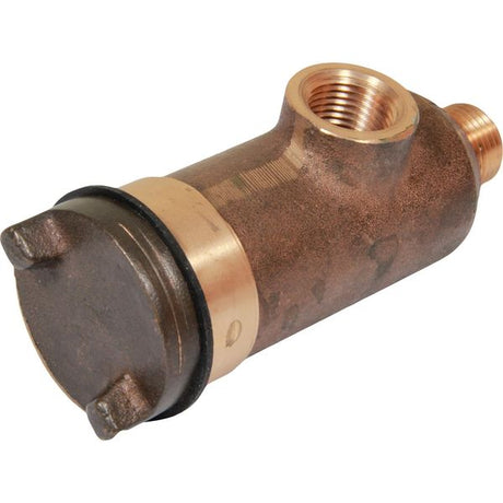 AG Fisherman Water Strainer Bronze 1/2" BSP - PROTEUS MARINE STORE