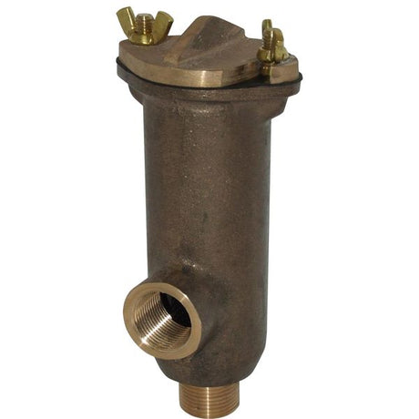AG Fisherman Water Strainer Bronze 1" BSP - PROTEUS MARINE STORE