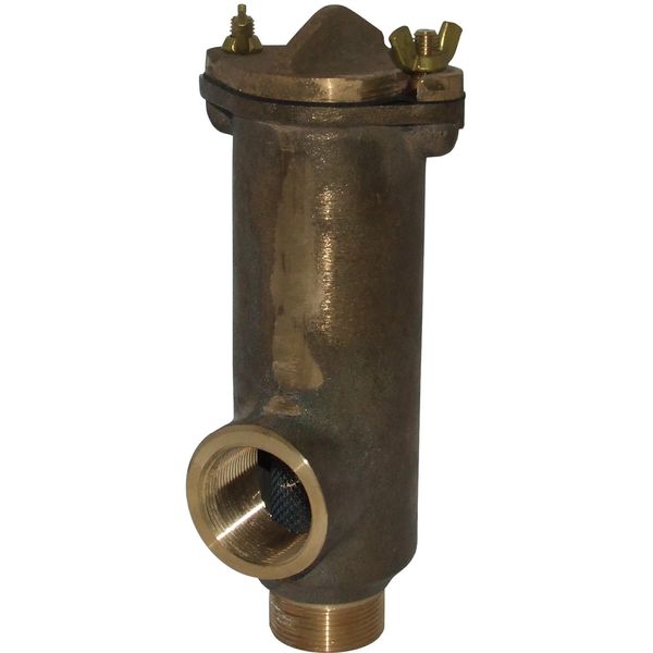 AG Fisherman Water Strainer Bronze 1-1/2" BSP - PROTEUS MARINE STORE