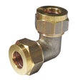AG Gas Equal Elbow Coupling (1/4" Compression) - PROTEUS MARINE STORE