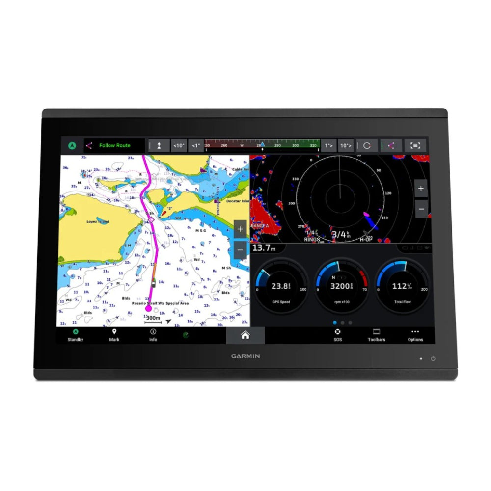 Garmin GPSMAP 8422 MFD with Worldwide Basemap - PROTEUS MARINE STORE