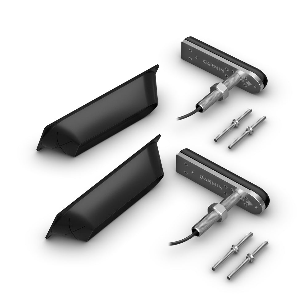 Garmin GT56UHD-THP 12 Pin Thru-Hull Transducer Pair, Fairing & Y-Cable - PROTEUS MARINE STORE
