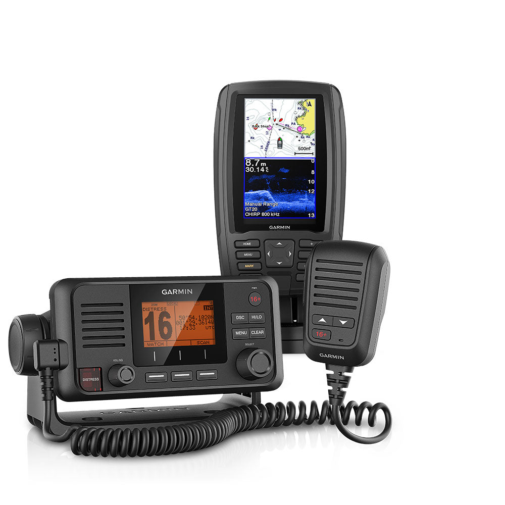 Garmin EchoMAP Plus 45cv & VHF 115i Bundle - PROTEUS MARINE STORE