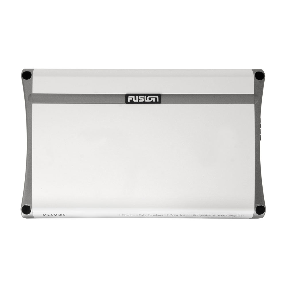 Fusion MS-AM504 4 Channel Marine Amplifier 500W - PROTEUS MARINE STORE