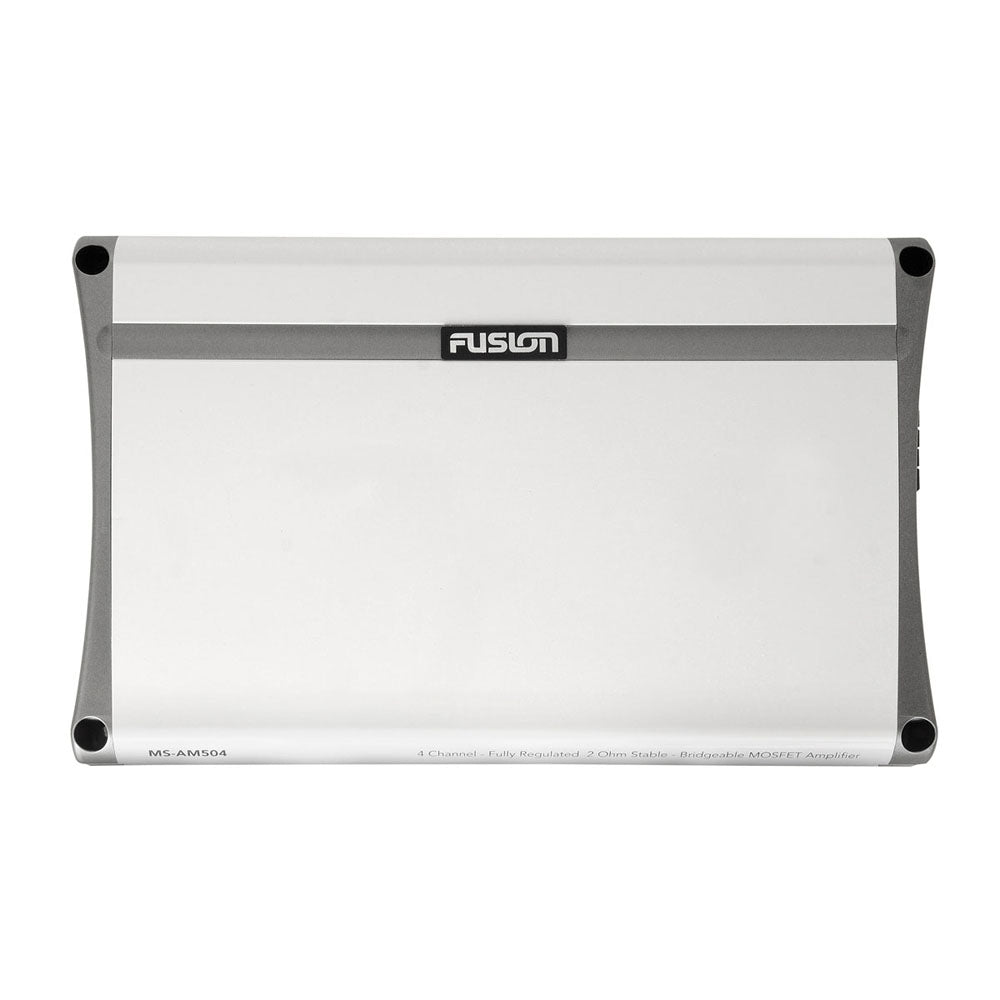 Fusion MS-AM504 4 Channel Marine Amplifier 500W - PROTEUS MARINE STORE