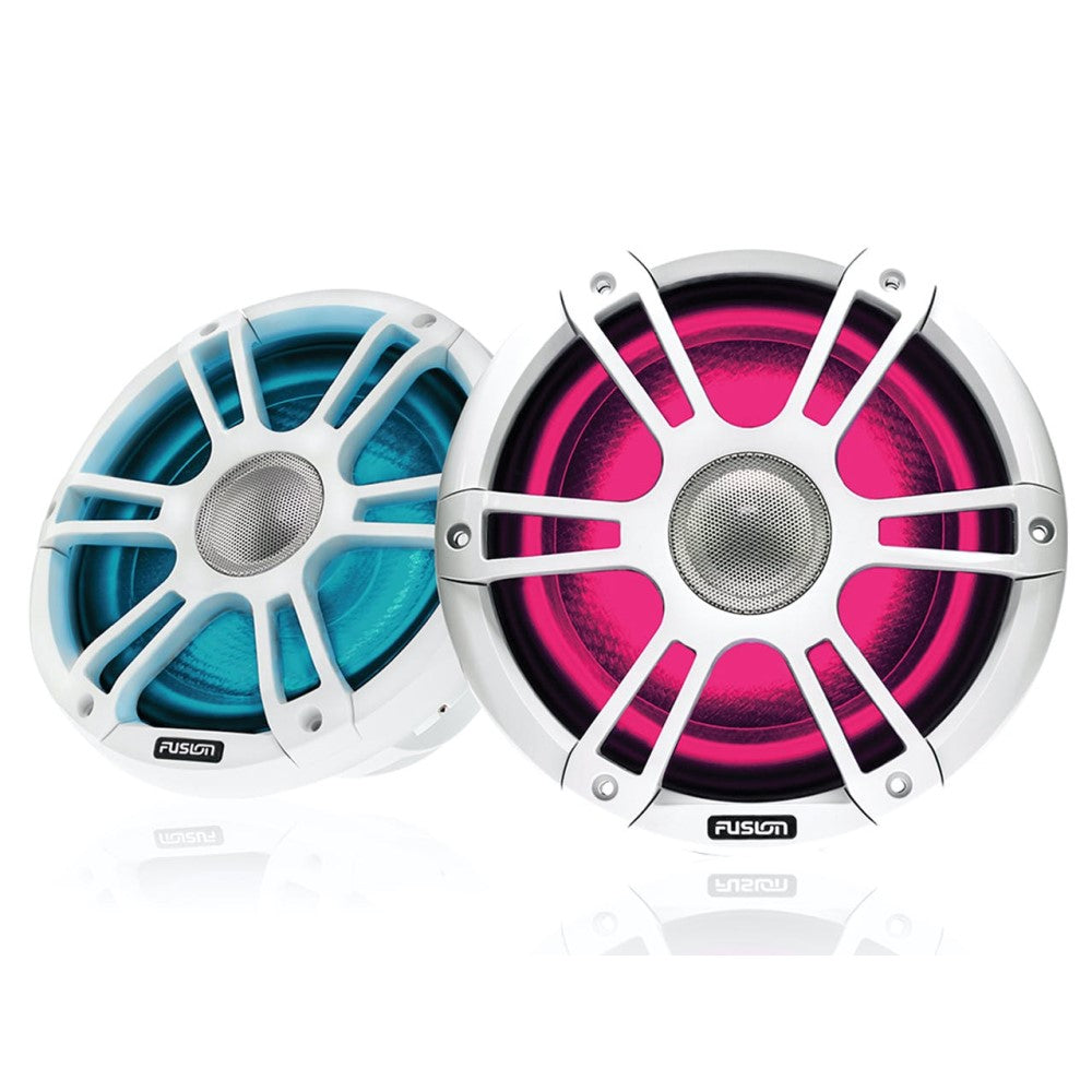 Fusion SG-FL882SPW 8.8" CRGBW LED Marine Speakers 330W - Sports White - PROTEUS MARINE STORE
