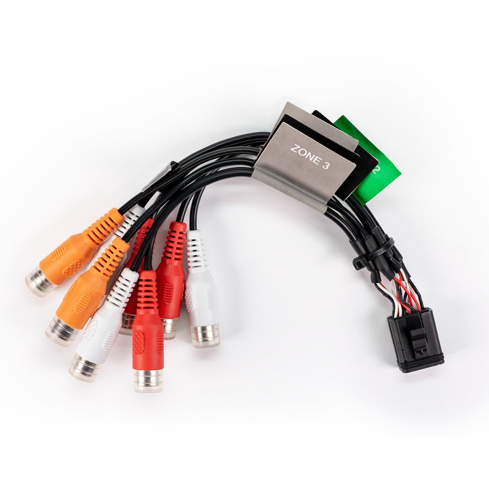 Fusion Wiring Loom - E Port - RCA / Zone 3+4 / FusConn (RA770) - PROTEUS MARINE STORE