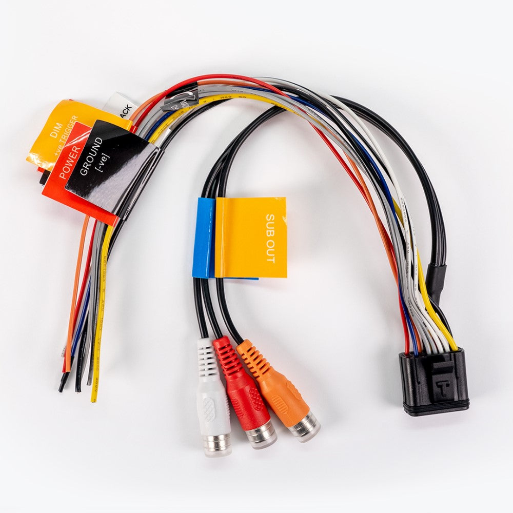 Fusion Wiring Loom - D Port / Power / Speaker / Fus Conn (MS-SRX400) - PROTEUS MARINE STORE